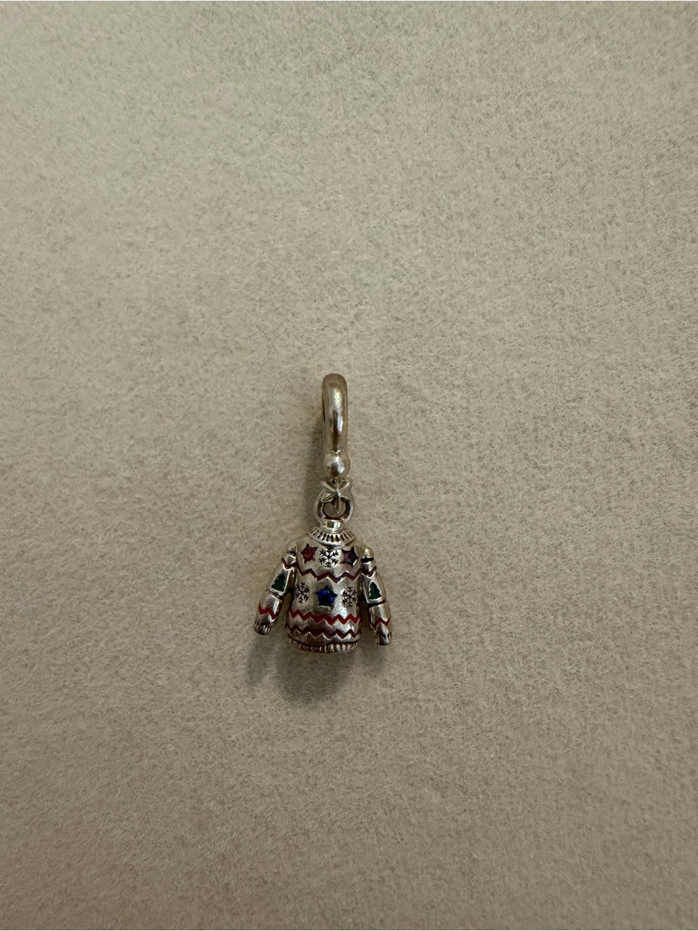 Pandora Ugly Christmas Sweater Charm